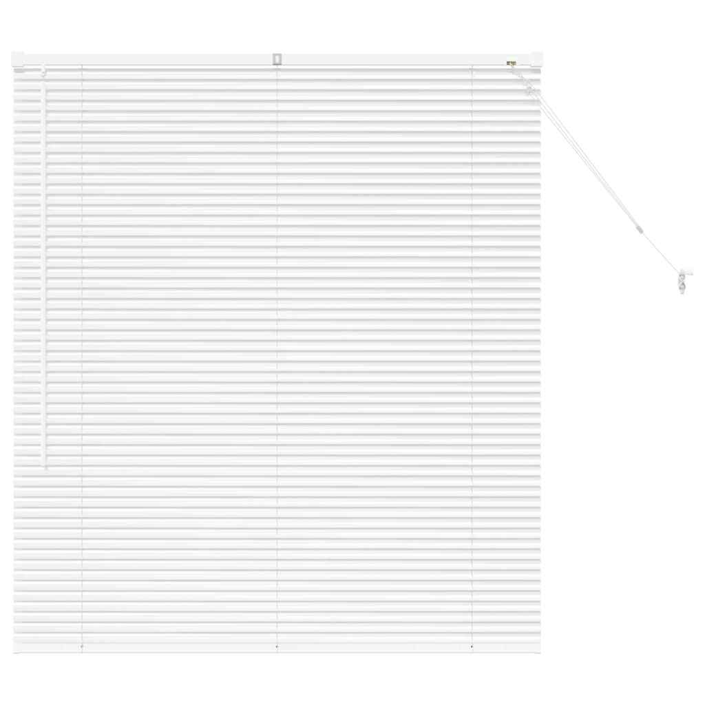 Vidaxl venetiaanse jaloezieën wit 130 x 115 cm aluminium