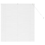 Vidaxl venetiaanse jaloezieën wit 130 x 120 cm aluminium