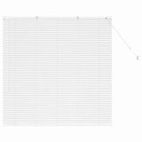 Vidaxl venetiaanse jaloezieën wit 130 x 125 cm aluminium