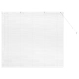 Vidaxl venetiaanse jaloezieën wit 130 x 140 cm aluminium