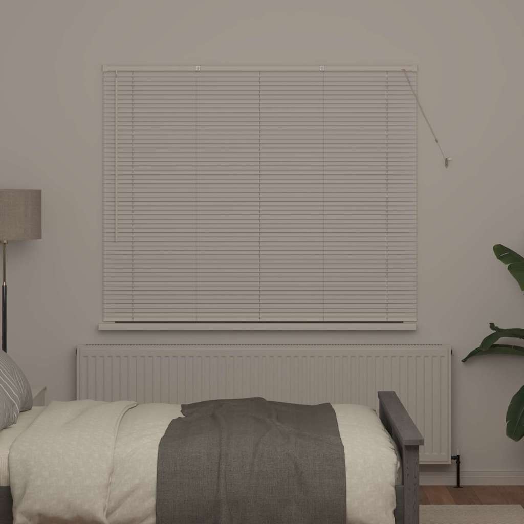 Vidaxl venetiaanse jaloezieën wit 130 x 155 cm aluminium
