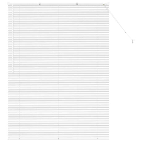 Vidaxl venetiaanse jaloezieën wit 175 x 125 cm aluminium