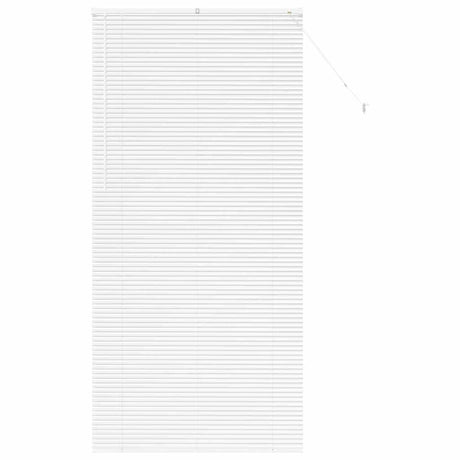 Vidaxl venetiaanse jaloezieën wit 220 x 105 cm aluminium