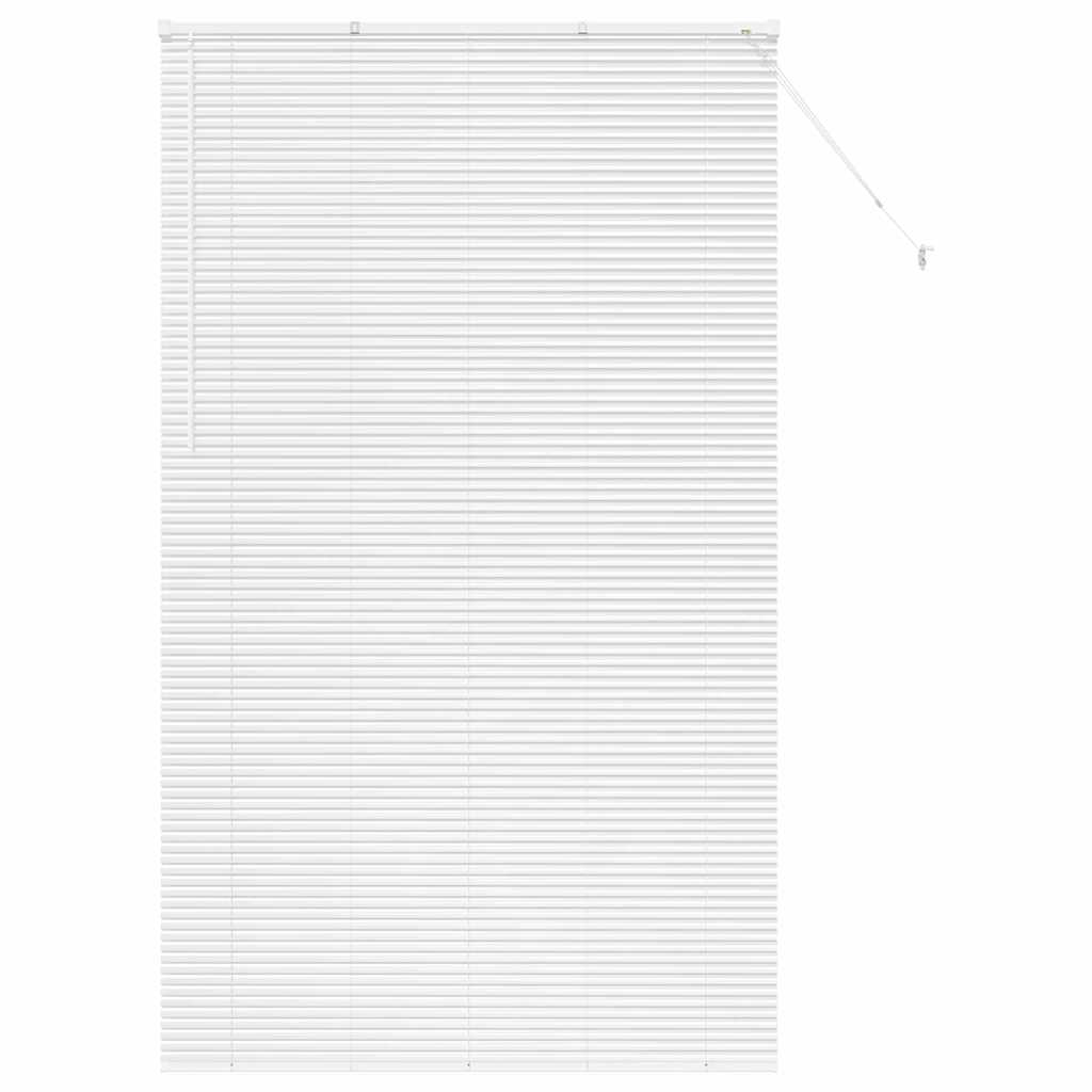 Vidaxl venetiaanse jaloezieën wit 220 x 135 cm aluminium