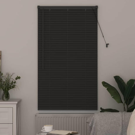 Vidaxl venetiaanse jaloezieën donkergrijs 130 x 80 cm aluminium