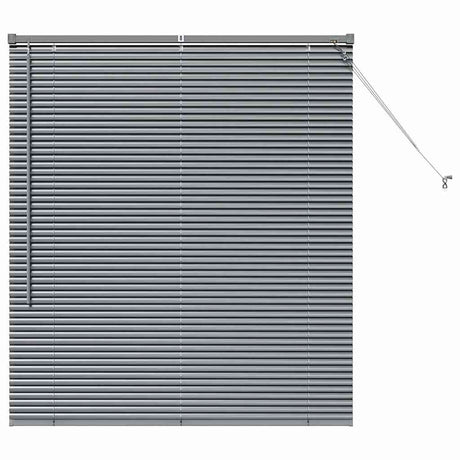 Vidaxl venetiaanse jaloezieën donkergrijs 130 x 115 cm aluminium