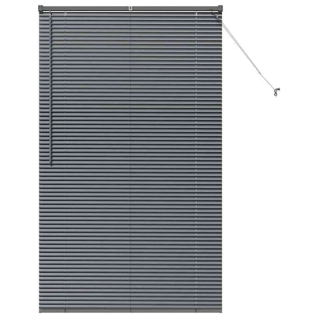 Vidaxl venetiaanse jaloezieën donkergrijs 175 x 100 cm aluminium