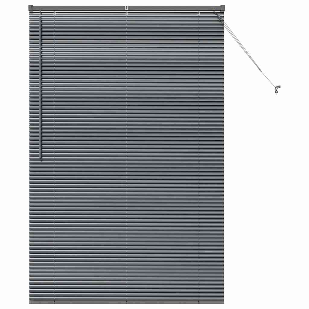 Vidaxl venetiaanse jaloezieën donkergrijs 175 x 115 cm aluminium