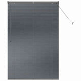 Vidaxl venetiaanse jaloezieën donkergrijs 175 x 115 cm aluminium