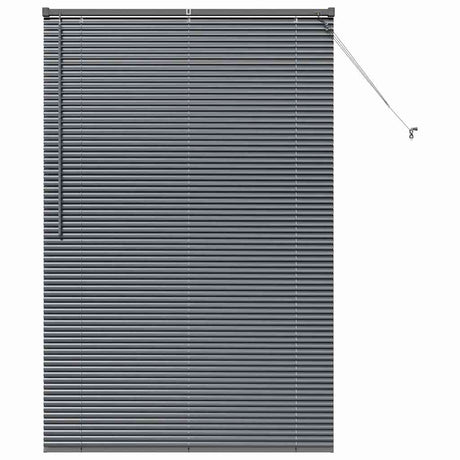 Vidaxl venetiaanse jaloezieën donkergrijs 175 x 120 cm aluminium