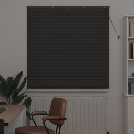 Vidaxl venetiaanse jaloezieën donkergrijs 175 x 125 cm aluminium