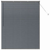 Vidaxl venetiaanse jaloezieën donkergrijs 175 x 150 cm aluminium