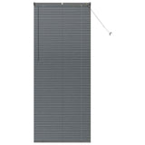 Vidaxl venetiaanse jaloezieën donkergrijs 220 x 95 cm aluminium
