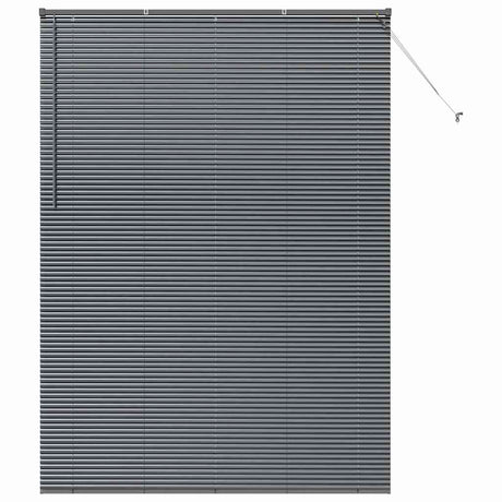 Vidaxl venetiaanse jaloezieën donkergrijs 220 x 155 cm aluminium