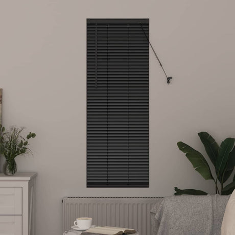 Vidaxl venetiaanse jaloezieën zwart 130 x 55 cm aluminium