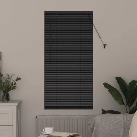 Vidaxl venetiaanse jaloezieën zwart 130 x 60 cm aluminium