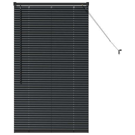 Vidaxl venetiaanse jaloezieën zwart 130 x 75 cm aluminium