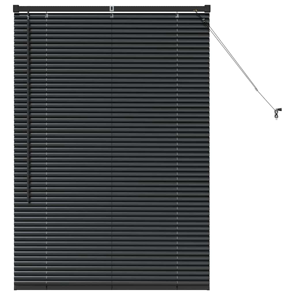 Vidaxl venetiaanse jaloezieën zwart 130 x 95 cm aluminium