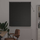 Vidaxl venetiaanse jaloezieën zwart 130 x 115 cm aluminium