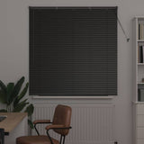 Vidaxl venetiaanse jaloezieën zwart 130 x 135 cm aluminium