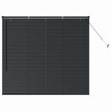 Vidaxl venetiaanse jaloezieën zwart 130 x 140 cm aluminium