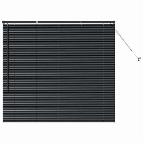 Vidaxl venetiaanse jaloezieën zwart 130 x 140 cm aluminium