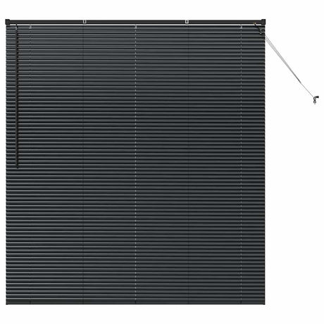 Vidaxl venetiaanse jaloezieën zwart 175 x 160 cm aluminium