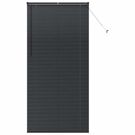 Vidaxl venetiaanse jaloezieën zwart 220 x 105 cm aluminium