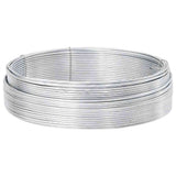 Vidaxl hek binddraad zilver 33 m warm verzinkte draad