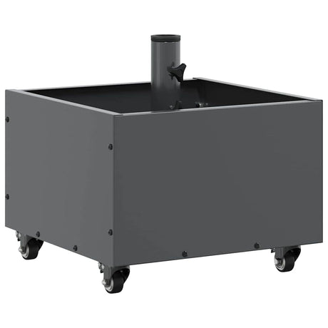 Vidaxl parasolvoet antraciet 45 x 45 x 45 cm staal