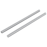 Vidaxl draadstaaf 2 pcs zilver 6 x 135 mm staal