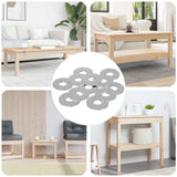 Vidaxl washers 33962 pcs zilver ijzer