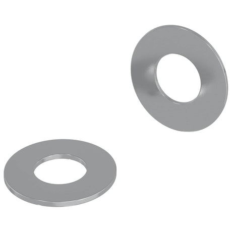 Vidaxl washers 2 pcs zilver 16 x 16 x 1,5 cm ijzer