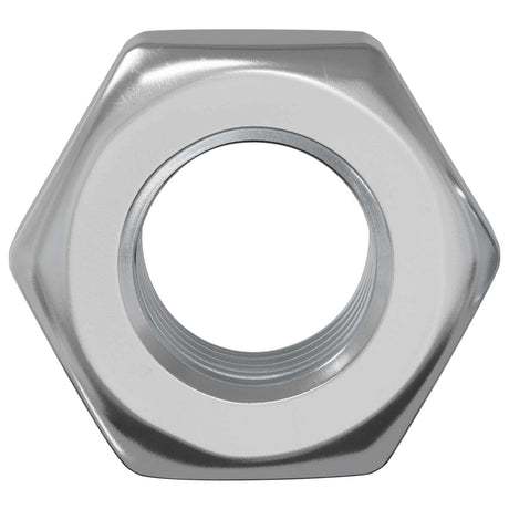 Vidaxl zeshoekige moeren 2 pcs zilver m8 ijzer