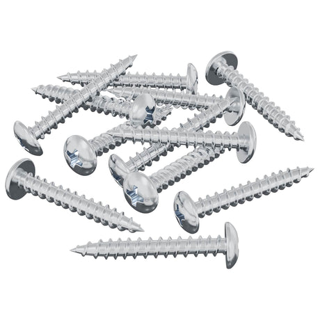 Vidaxl houten schroef 8182 pcs zilver m4 x 28 mm ijzer