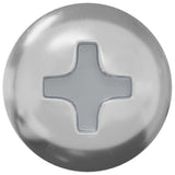 Vidaxl bout 2 pcs zilver m4 x 16 mm staal