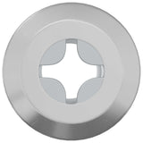 Vidaxl slotmoer 12 pcs nikkel m6 x 15 mm staal