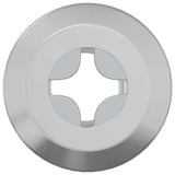Vidaxl slotmoer 12 pcs nikkel m6 x 25 mm staal
