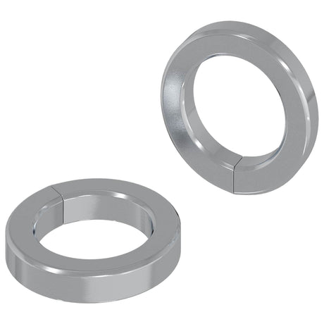 Vidaxl veer washer 2 pcs wit 13 x 1 mm ijzer