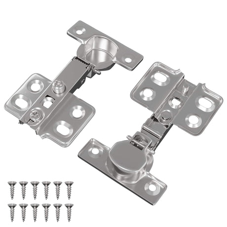 Vidaxl scharnier 2 pcs nikkel 85 x 52,5 x 9,5 mm ijzer