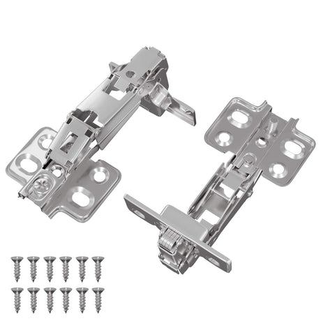 Vidaxl scharnier 2 pcs nikkel 139 x 64,1 x 10 mm ijzer