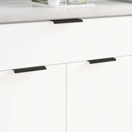 Vidaxl handvat 725 pcs zwart 120 x 39.6 x 17 mm aluminium