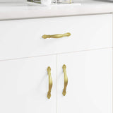 Vidaxl handvat 2 pcs goud 143 x 19,2 x 20 mm zinklegering