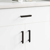 Vidaxl kasthandgreep 474 pcs zwart 121 x 16.6 x 28.3 mm ijzer