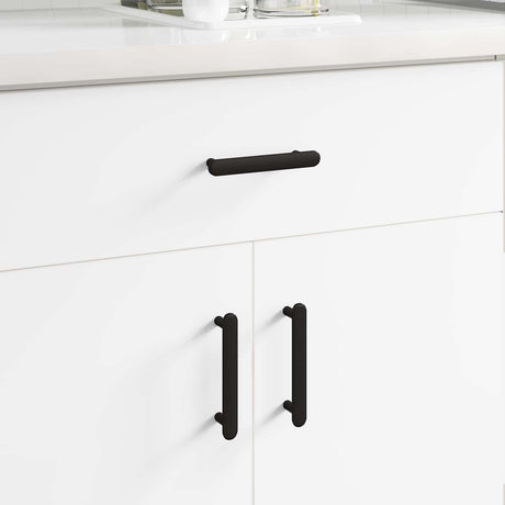 Vidaxl kasthandgreep 474 pcs zwart 121 x 16.6 x 28.3 mm ijzer