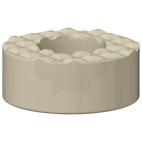 Vidaxl stoelpoot vloerbeschermers 2 pcs doorzichtig ø 15 x 16 mm pvc