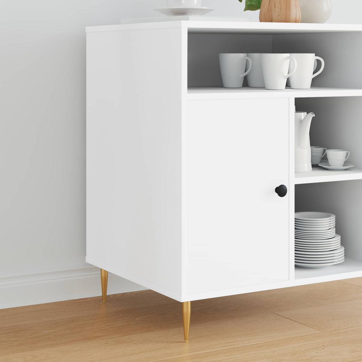Vidaxl staande poten 12 pcs goud 98 x 40 mm ijzer