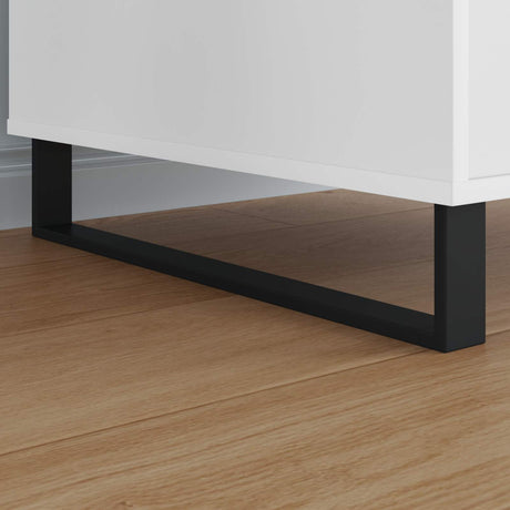 Vidaxl meubelpoten 12 pcs zwart 546 x 40,5 x 100 mm ijzer