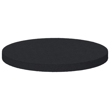 Vidaxl meubelvoetjes pads 2 pcs zwart ø 30 x 2 mm eva