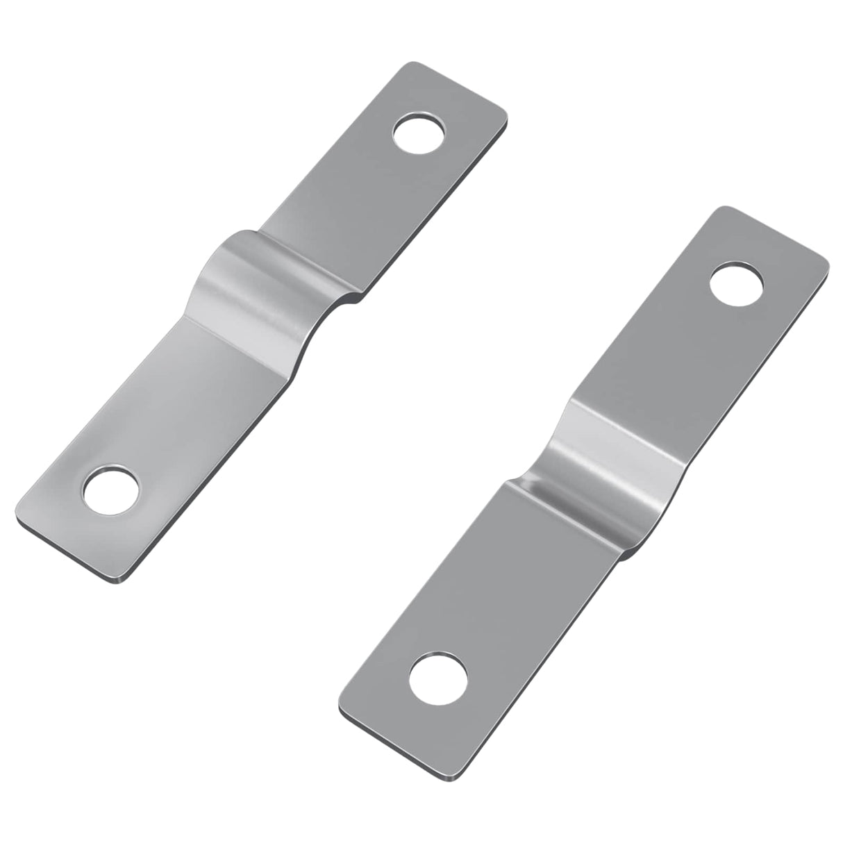 Vidaxl strijkplaat 2 pcs zilver 50 x 10 x 1,2 mm ijzer